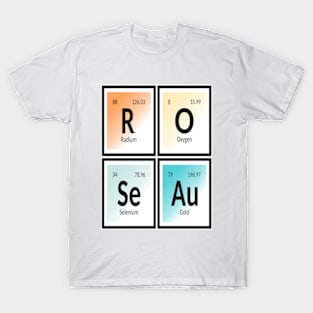 Roseau Periodic Table T-Shirt